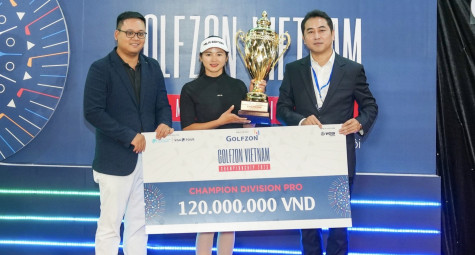 Bảng chia tiền thưởng chính thức của Golfzon Vietnam Championship 2023