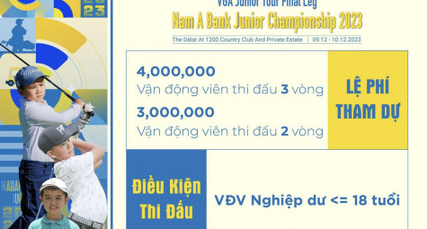 Khởi tranh VGA Junior Tour Final Leg - Nam A Bank Junior Championship 2023