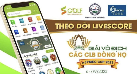 Hàng loạt giải golf lớn bày tỏ mong muốn sử dụng công nghệ Livescore trên Sgolf