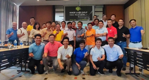 BVGA tổ chức khóa đào tạo Luật Golf Level 1 cho hội viên