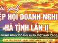 Giải Golf Hiệp hội Doanh nghiệp Hà Tĩnh chuẩn bị khởi tranh