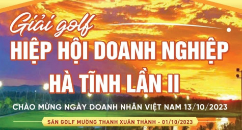 Giải Golf Hiệp hội Doanh nghiệp Hà Tĩnh chuẩn bị khởi tranh