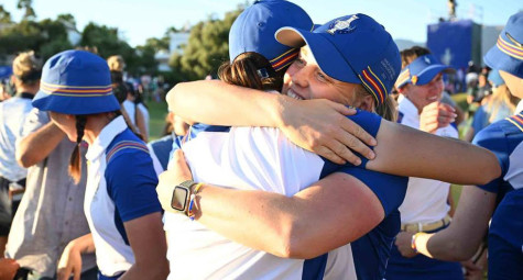 Solheim Cup: Lội ngược dòng, Châu Âu thiết lập tỷ số hòa với Mỹ