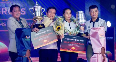 Lộ diện hai nhà vô địch Long Bien Golf Course Championship 2023