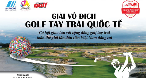 Giải golf tay trái quốc tế W.A.L.G đã đến Việt Nam!