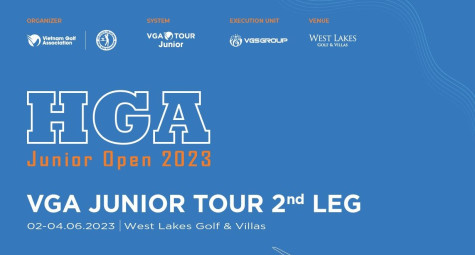 VGA công bố giải đấu 2nd LEG - HGA Junior Open 2023