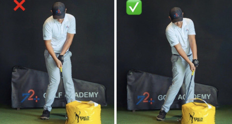 Tập mở hông cho cú downswing chuẩn