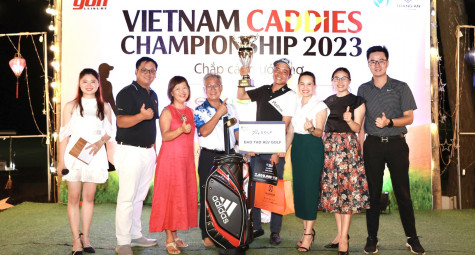 Dương Quốc Việt vô địch Vietnam Caddies Championship 2023 khu vực miền Bắc