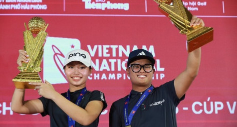 Nguyễn Nhất Long và Lê Chúc An thắng Giải Vô địch Golf Quốc gia - Cúp Vinfast 2023