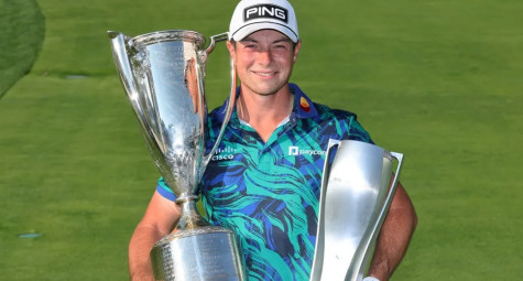 Ghi điểm kỷ lục 61, Viktor Hovland vô địch BMW Championship 