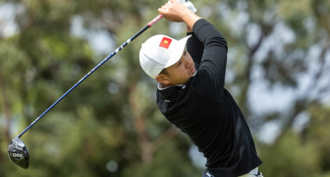 Nguyễn Anh Minh lập kỷ lục mới cho golf Việt trong ngày thi đấu đầu tiên của AAC 2023