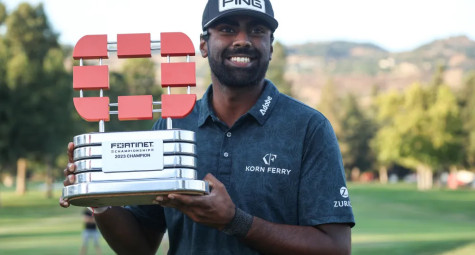 Sahith Theegala có chiến thắng PGA Tour đầu tay tại Fortinet Championship