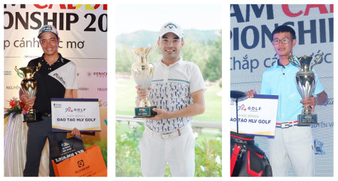 Câu chuyện nghề của các nhà vô địch giải Vietnam Caddies Championship