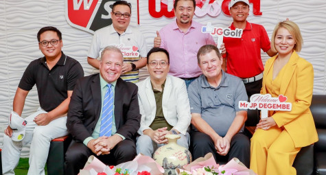 Chủ tịch Wilson Golf USA và Giám đốc Toàn cầu Wilson Golf ghé thăm Flagship Store đầu tiên tại châu Á