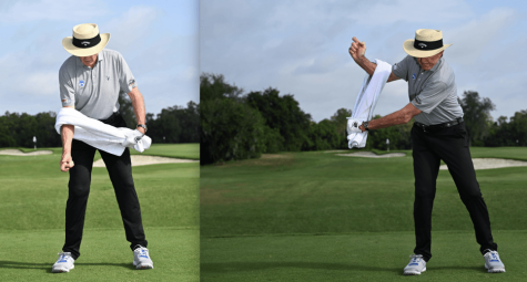 Bài tập chỉnh backswing đơn giản có thể thực hiện ở bất kỳ đâu