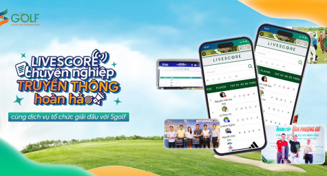 SGOLF - Đối tác công nghệ của Vietnam Caddies Championship 2024