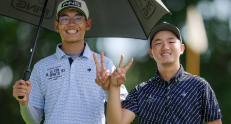 Junior Presidents Cup 2024: Anh Minh và Khánh Hưng mang về 2 điểm sau ngày thi đấu đầu tiên