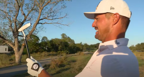 Bryson DeChambeau phát bóng 282 yards bằng gậy putter