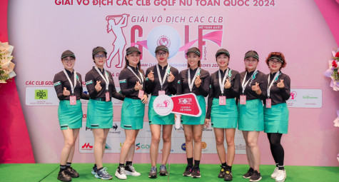 Các bóng hồng làng golf đã sẵn sàng cạnh tranh cúp Vô địch CLB Golf Nữ Toàn Quốc 2024