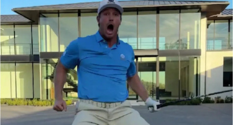Bryson DeChambeau hoàn thành thử thách Hole-in-One tại nhà!