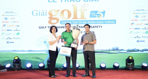 Golfer Hoàng Quân vô địch Giải Golf Chung tay vì ATGT năm 2024