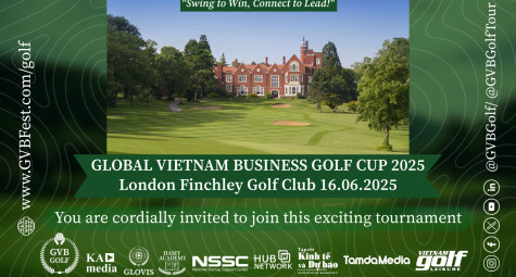 GVBFest công bố Giải Golf Doanh Nghiệp Việt Nam Toàn Cầu 2025 tại London