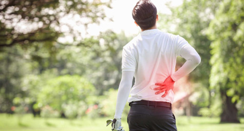 Những chấn thương vùng lưng phổ biến khi tập golf