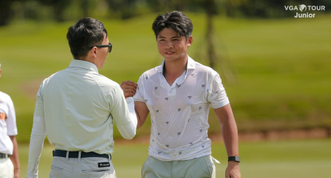Nguyễn Anh Tuấn và Anna Lê đoạt cúp VGA Junior Tour 2024 6th Leg