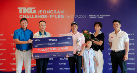 Sin Dong Min vô địch TKG Jeongsan Challenge 1st Leg