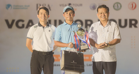 Nguyễn Tuấn Anh mang về danh hiệu VGA Junior Tour thứ hai