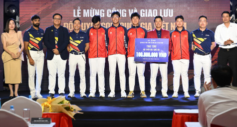 Lễ Mừng Công Đội tuyển Golf Quốc gia Việt Nam đạt huy chương tại SEA Games 32