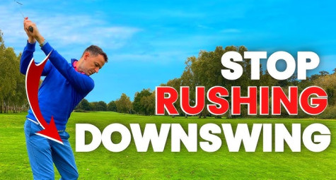 Ngừng downswing vội vàng!