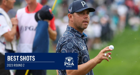 Những pha bóng hoàn hảo nhất vòng 2 PGA Championship 2023 