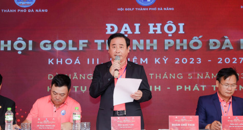 Ông Đàm Quang Tuấn đắc cử Chủ tịch Hội Golf Thành Phố Đà Nẵng