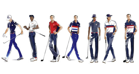 Đồng phục bắt mắt của tuyển Mỹ tại Ryder Cup 2023