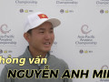 Nguyễn Anh Minh tại Giải VĐ Nghiệp dư Châu Á - TBD 2023
