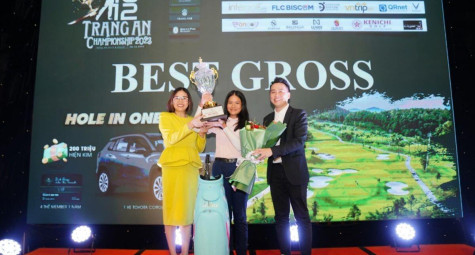 Nguyễn Viết Gia Hân vô địch Giải golf Trang An Championship 2023