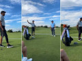 Hình ảnh mới nhất của Tiger Woods: Đã có thể ra sân tập cùng Fowler và Zalatoris