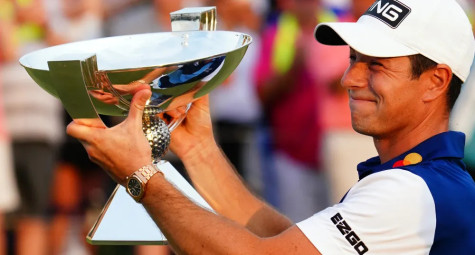 Viktor Hovland đoạt cú đúp, thắng wire-to-wire Tour Championship 2023