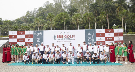 Khai mạc giải gôn thường niên 2022 BRG Golf Hanoi Festival