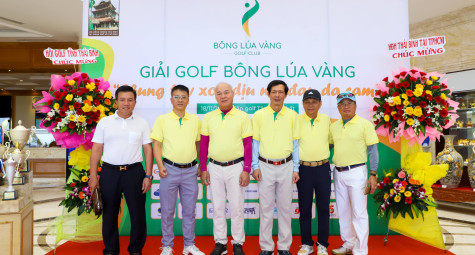 Giải golf Bông Lúa Vàng 2022 gây quỹ 200 triệu đồng
