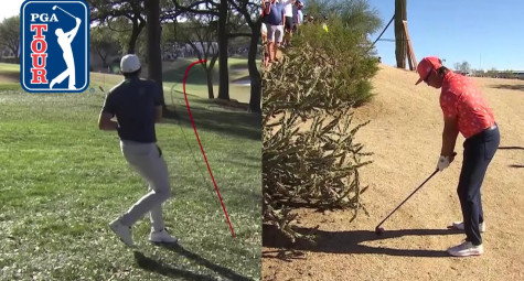 Những pha bóng siêu ảo trên PGA Tour 2022