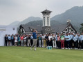 Sir Nick Faldo phát bóng khai mạc sự kiện sinh nhật 1 tuổi sân golf Thanh Lanh