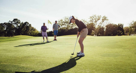 Thứ tự chơi tại khu vực putting green  