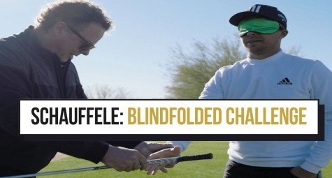 Xander Schauffele bịt mắt chinh phục hố par-3
