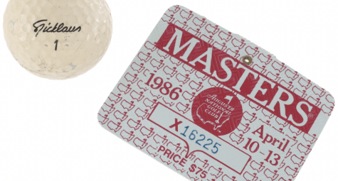 Bóng golf Woods và Nicklaus sử dụng trong các chiến thắng Masters được bán đấu giá