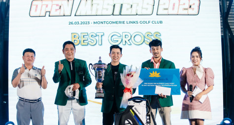Ghi birdie ngay hố xuất phát, golfer Nguyễn Nam Sơn lên ngôi vô địch Open Masters 2023