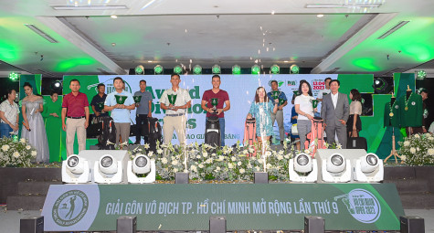 Andrew Hùng Phạm và Nguyễn Thị Ngọc Dung bảo vệ thành công chức vô địch tại HCM Open 2023