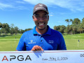 Golfer khiếm thính lội ngược dòng 8 gậy để vô địch sự kiện APGA Tour
