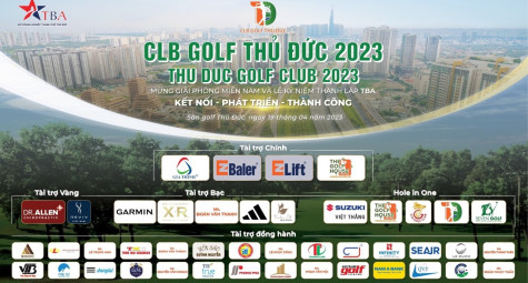 Giải CLB Golf Thủ Đức Mở Rộng 2023 chuẩn bị khởi tranh
